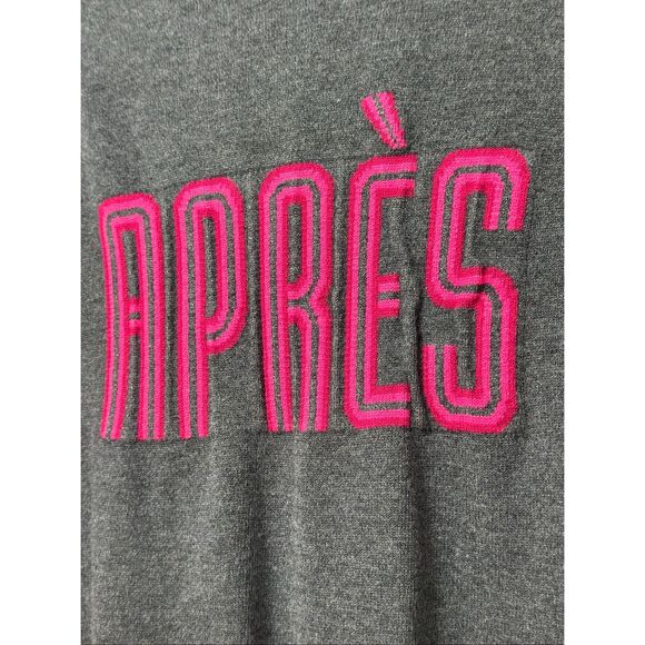 NWOT Krimson Klover Annika Charcoal "Apres" Sweater Women's Medium - Picture 6 of 13